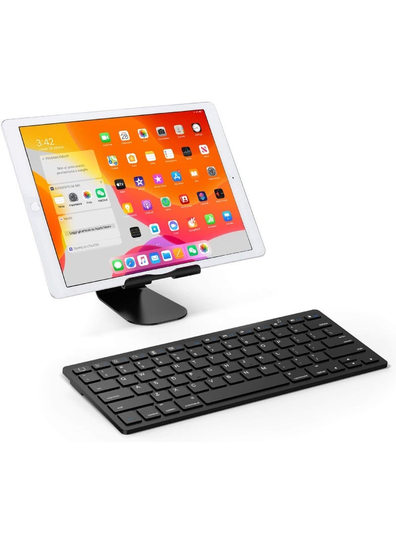 Captaintech Bluetooth Keyboard Compatible with iPad 10.2 Inch/ 9.7 Inch iPad Air 10.5 iPad Pro 11/12.9 iPad Mini 5/4 iPhone and Other Bluetooth Enabled Devices  - Image 2