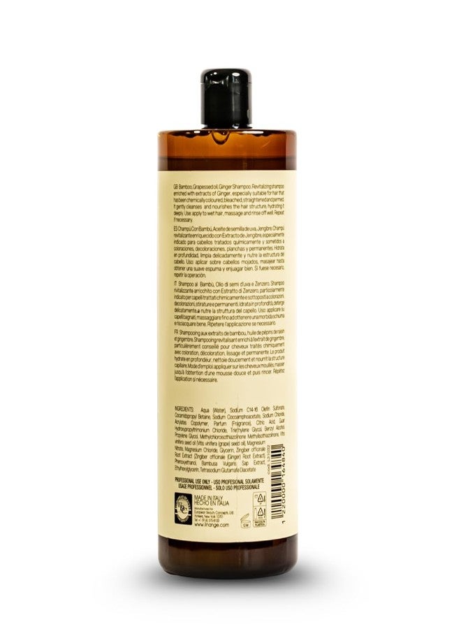 LINANGE Volume Shampoo with Bamboo, Grapeseed Oil & Ginger Extracts for Chemically Treated Hair | Revitalizing & Hydrating Shampoo - 965ml / 32.6 oz. - Image 2