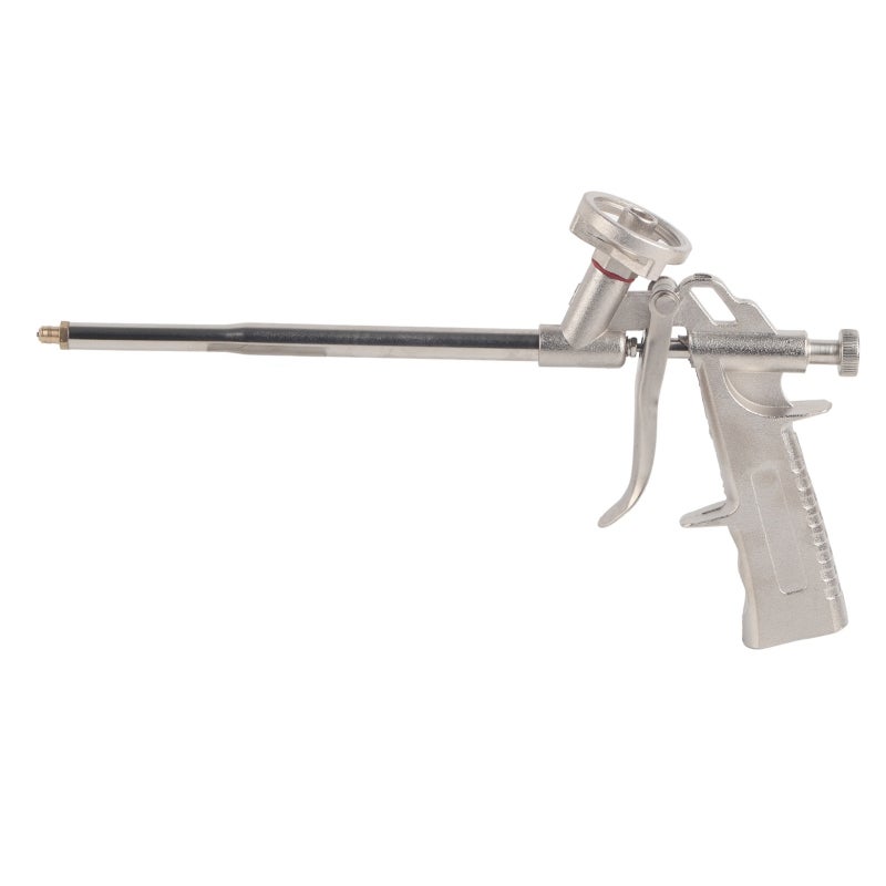 Spray Foam Gun 31.5cm Aluminum Corrosion Resistant Ergonomic Foam Gun - Accurate Flow Control for Filling Sealing Insulating Gaps - Image 1
