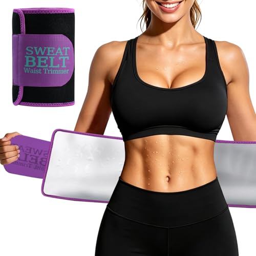 MORECOO Waist Trainer for Women Lower Belly Fat, Waist Sweat Band for Women, Belly Band Sweat Belt, Body Shaper, Stomach Wrap - Image 1