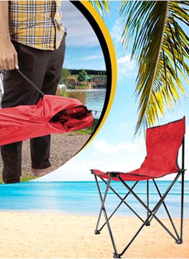 YANEK - Foldable Camping and Beach Chair, 41 x 43 x 69 cm - Image 1
