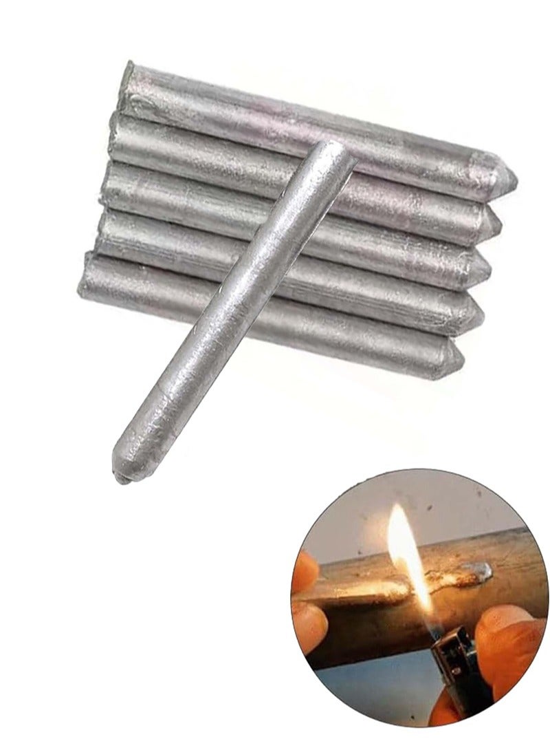 Aikanbo Low Temperature Universal Welding Rod Metal Easy Melt Welding Rods Sticks Low Melt Solder Pipe Welding Tools Electrode Aluminum Rod for Aluminum Stainless Steel Iron  - Image 1