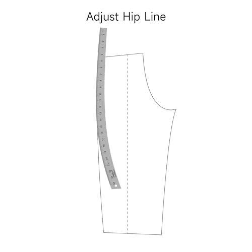 Kearing French Curve Ruler - 24 Inch Aluminum for Pattern Making, Sewing, Quilting & Design - Image 4