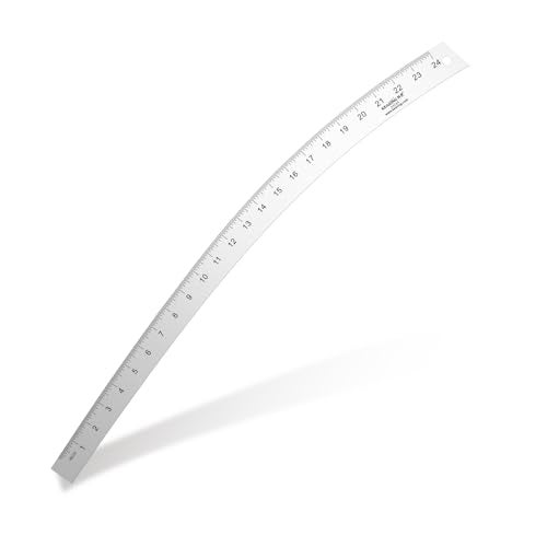 Kearing French Curve Ruler - 24 Inch Aluminum for Pattern Making, Sewing, Quilting & Design - Image 1