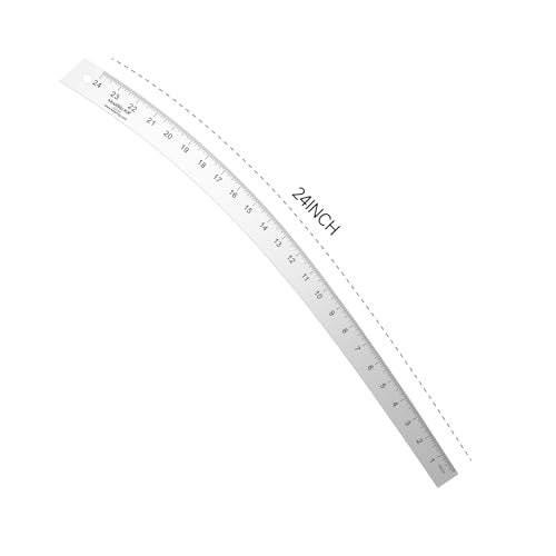 Kearing French Curve Ruler - 24 Inch Aluminum for Pattern Making, Sewing, Quilting & Design - Image 2