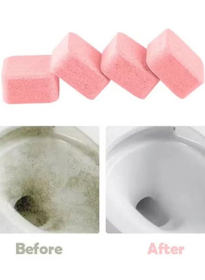 اوراديس 12 حبة قاموس تنظيف المرحاض - رغوة الورد الطازجة منظفات أقراص حوض المرحاض تنظيف عميق مزيل للترسبات الكلسية والصدأ وإزالة الروائح الكريهة - Image 5