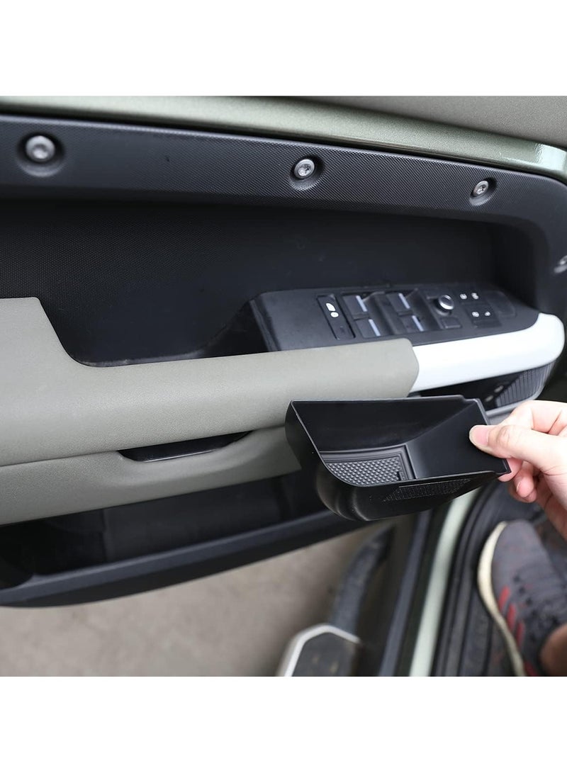 فيريكس صندوق تخزين باب السيارة وعلبة الهاتف مناسب لسيارة لاند روفر ديفندر 90 110 2020-2022، ملحقات ديفندر - Image 1