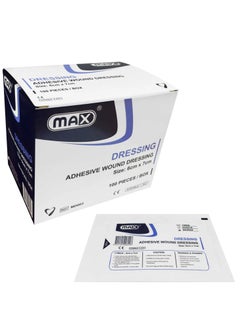 Max Max Wound Adhesive Dressing 6X7cm 100pcs 