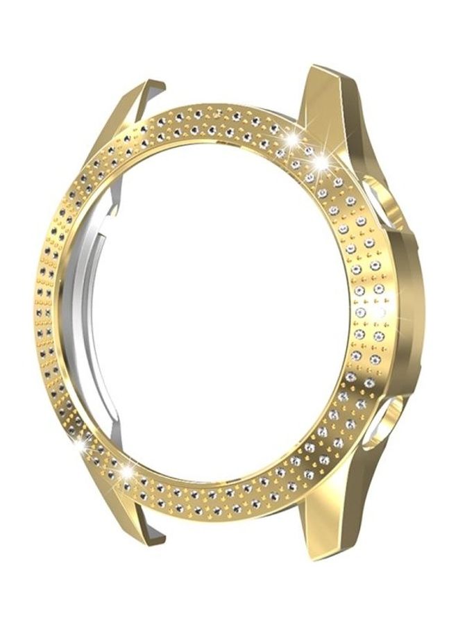 BGM PC Double Row Diamond Watch Case For Huawei GT2 46mm Gold - Image 4