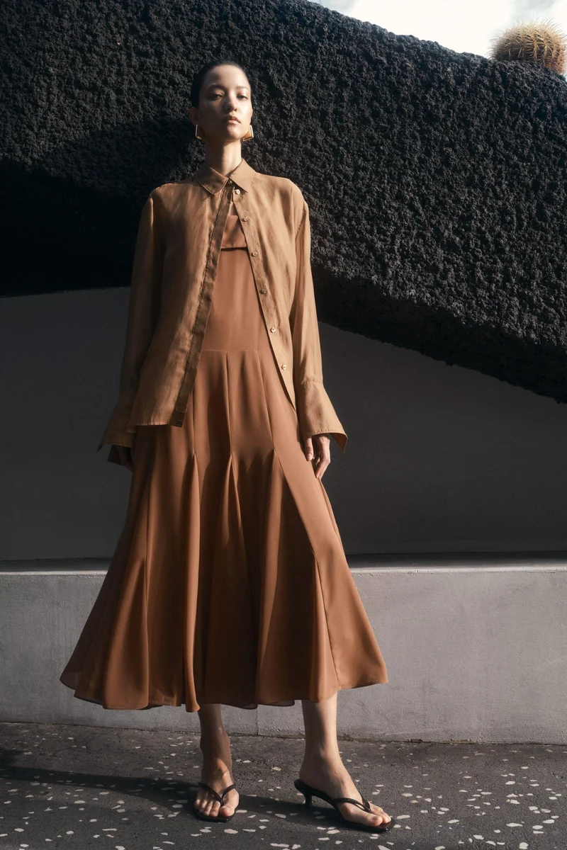 H&M Chiffon strappy dress
