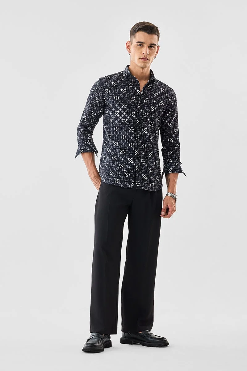 سنيتش Slim Fit Crushed Shirt