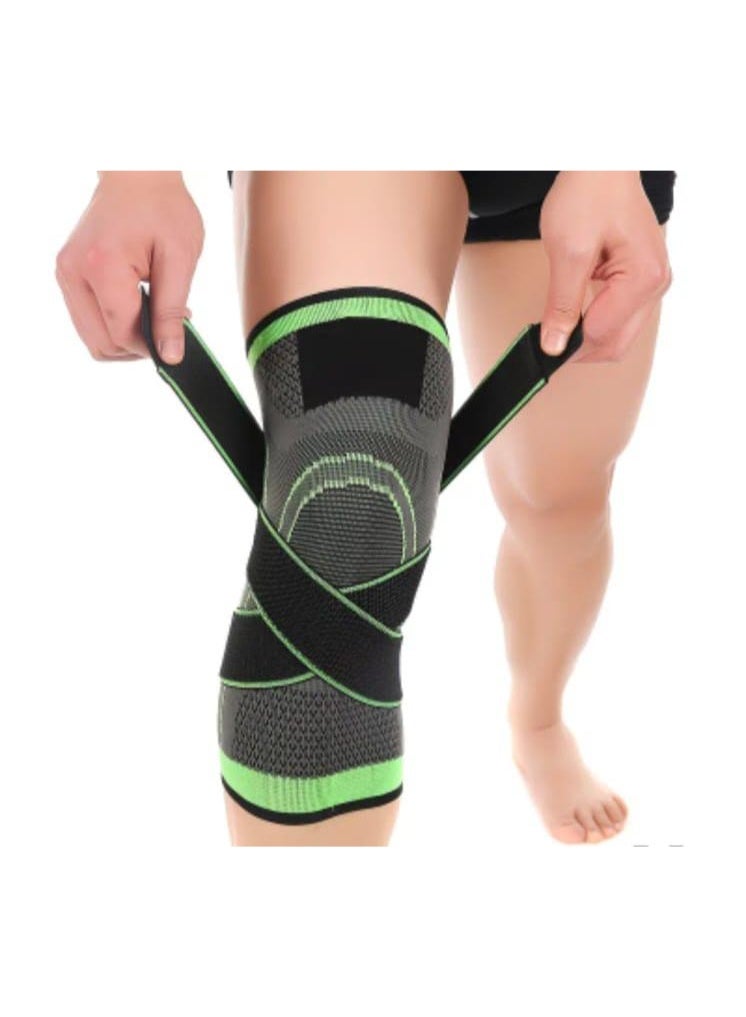 BOLREUS 1 Pc Knee Pad Support, Compression Knee Protector, Breathable Elastic Cushion Pad for Sports, Work & Daily Use – Unisex - Image 1
