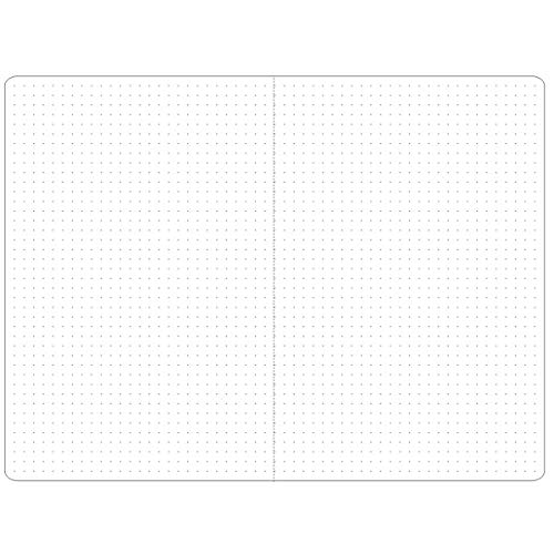 XYark Large Dot Grid Notebook Journals Bulk with Thick Dotted Grid Paper, 60 Pages, 8.5x11 inch, Composition Diary Subject Notebooks Planner for Travelers Students Office, Kraft Journal Set, 12 Pack - Image 3