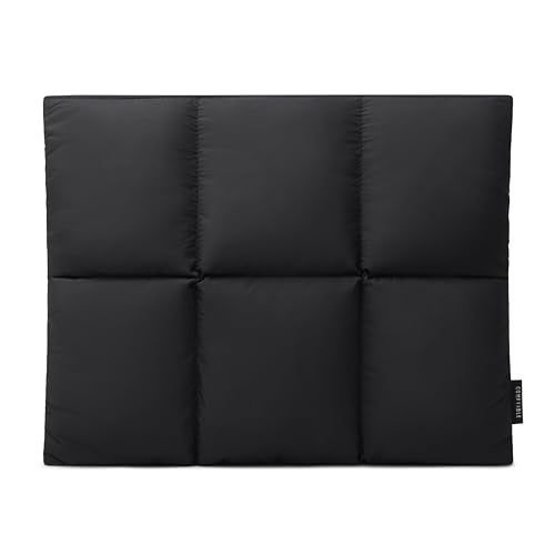 Comfyable Puffy Laptop Sleeve 13 Inch 14 Inch, Quilted Puffer Laptop Carrying Case, Pillow Case Compatible with MacBook Air M4 2025 M3 M2 M1, MacBook Pro M5 M4 Pro/Max, Black - Image 1