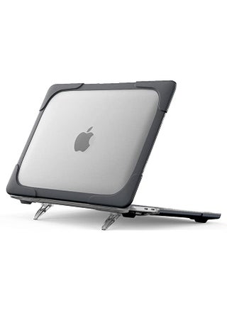 ProCase MacBook Pro 13 Inch Case 2022 2020 M1 A2338 A2289 A2251, Heavy Duty Slim Hard Shell Dual Layer Protective Cover with Fold Kickstand for MacBook Pro New 13-inch Retina with Touch ID -Black - pzsku/Z6C03AD176128523F900AZ/45/_/1685356145/7a8202e7-845d-4a50-85c6-1ccab640cd24