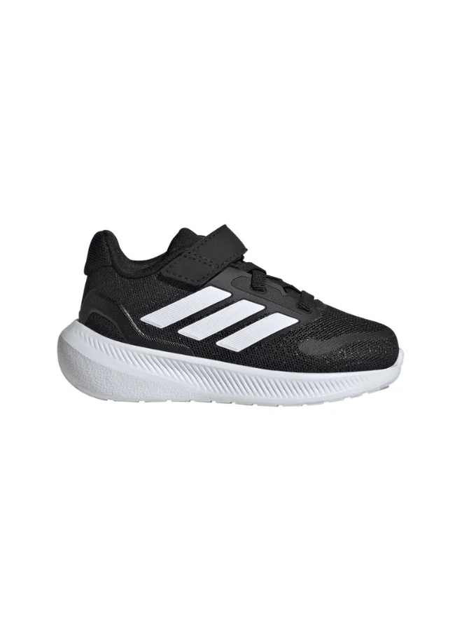 adidas أديداس ران فالكون 5 إي إل آي يو أسود حذاء جري للأطفال