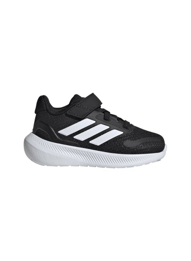 adidas أديداس ران فالكون 5 إي إل آي يو أسود حذاء جري للأطفال - Image 4