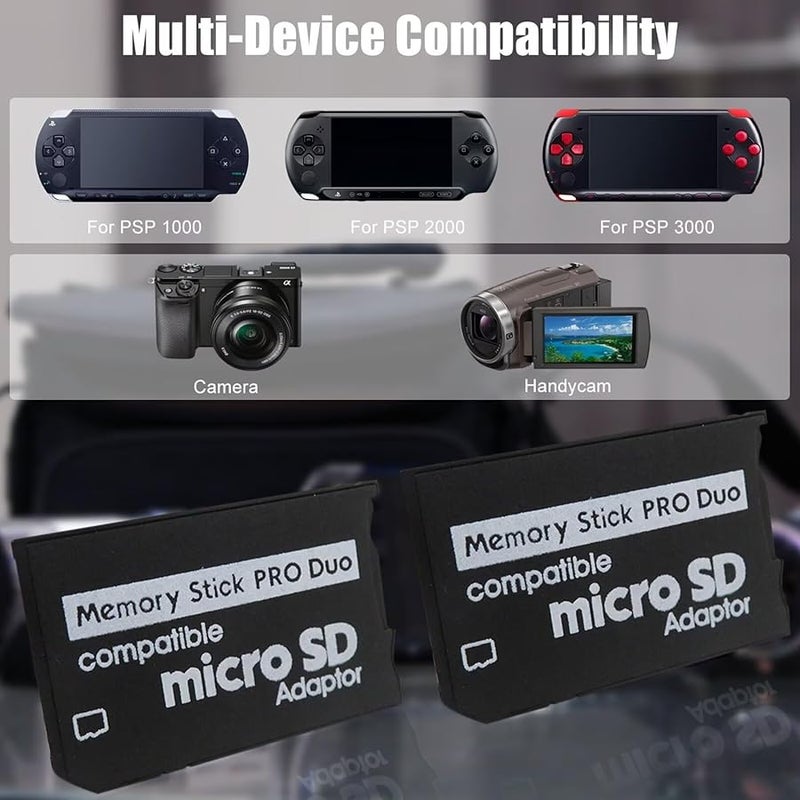 محول من Micro SD إلى MS Pro Duo متوافق مع بطاقات SDHC و SDXC بسعة تصل إلى 128 جيجابايت - Image 4