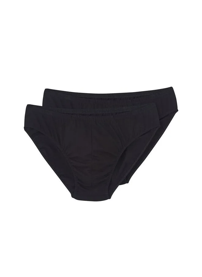 داجي 2 Pack Briefs Supreme Mid Rise Underwear