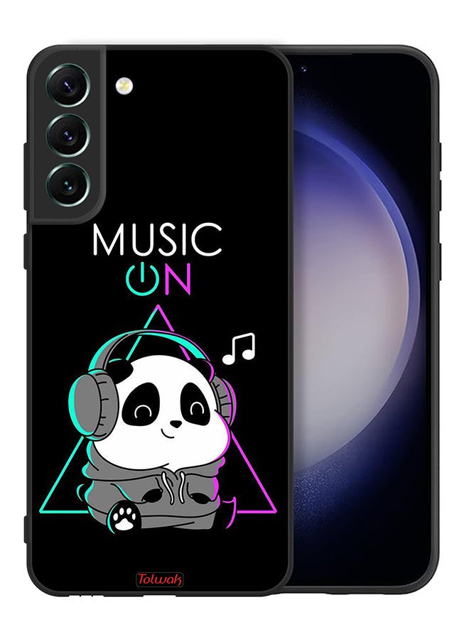 Tolwak Samsung Galaxy S21 FE 5G Protective Case Cover Music On Panda - Image 2