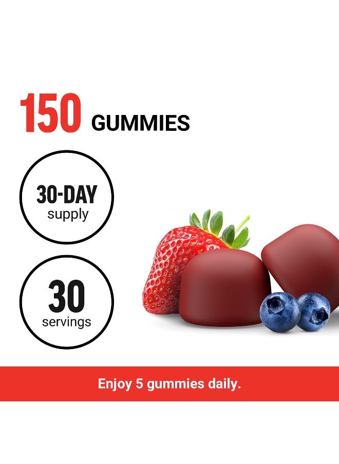 Force Factor Force Factor, Creatine Monohydrate Gummies, Mixed Berry, 150 Gummies  - Image 3