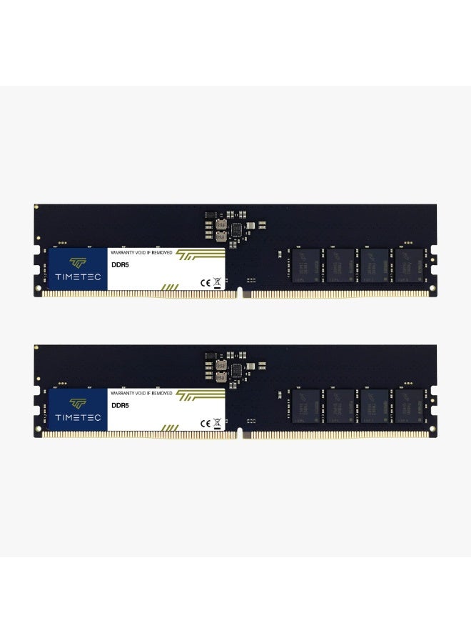 تايم تيك Timetec D506 DDR5 UDIMM 5600MHz Non-ECC Unbuffered 1Rx8 1024x8 1.1V CL46 16GB - Image 1