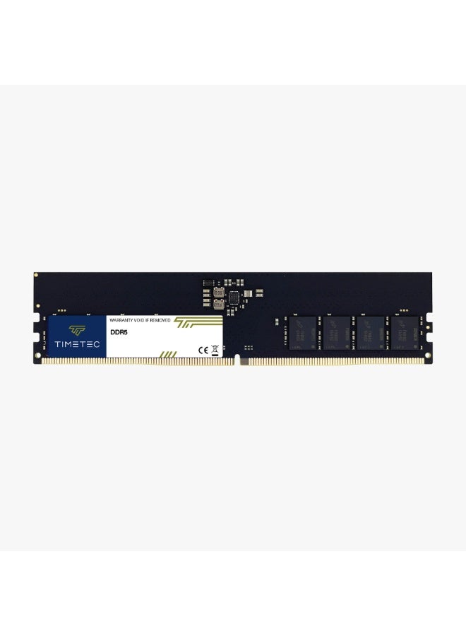 تايم تيك Timetec D506 DDR5 UDIMM 5600MHz Non-ECC Unbuffered 1Rx8 1024x8 1.1V CL46 16GB - Image 2