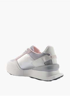 U.S. Polo Assn. Women's Panelled Lace-Up Sneakers  - Image 3