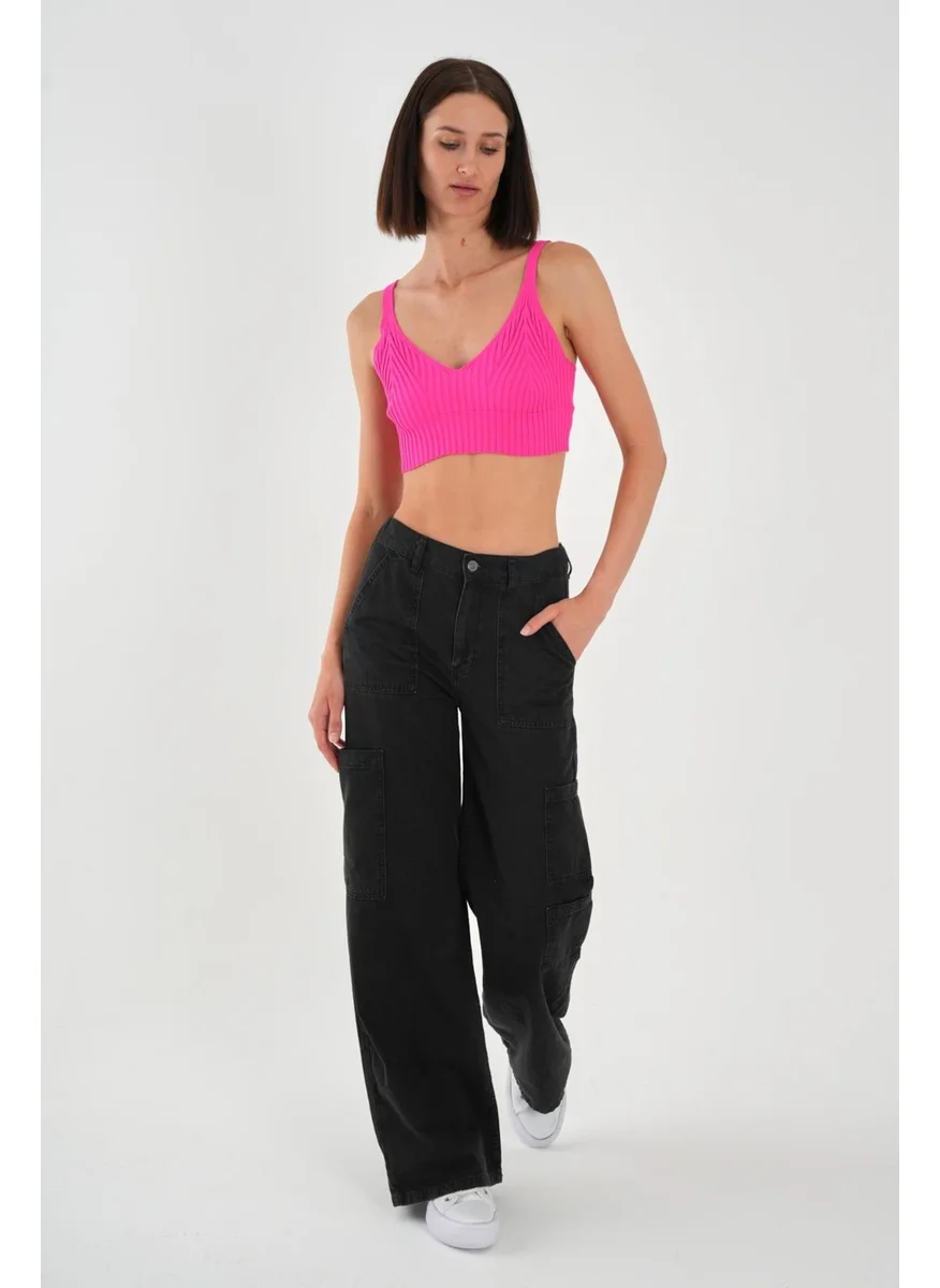 Alexander Gardi Alexandergardi Strappy V Neck Knitted Undershirt