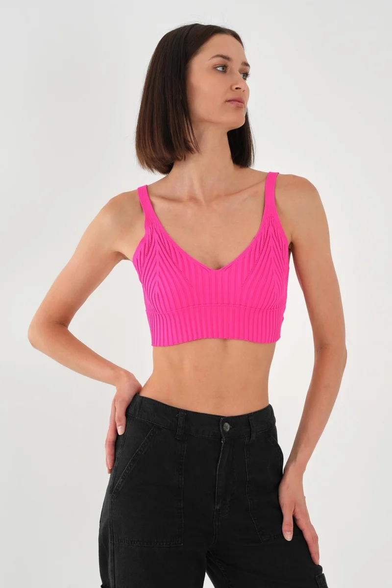 Alexander Gardi Alexandergardi Strappy V Neck Knitted Undershirt