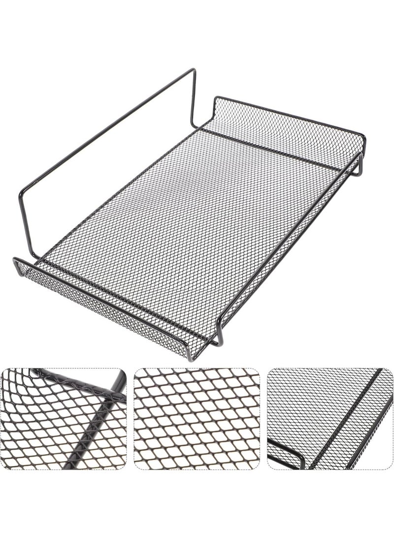 Metal Wall-Mounted Shelf for Wi-Fi Routers and AV Devices – Floating Display Rack for Living Room and Bedroom - Image 5