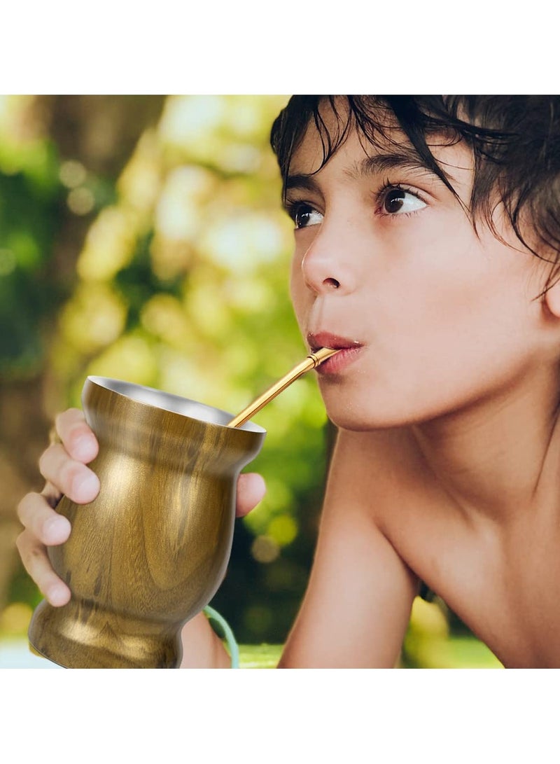 Winner 3 Pack Reusable Colorful Tea Coffee Cocktail Stainless Steel Bent Smooth Flow Drinking Stir Filter Spoon Straws - Image 5