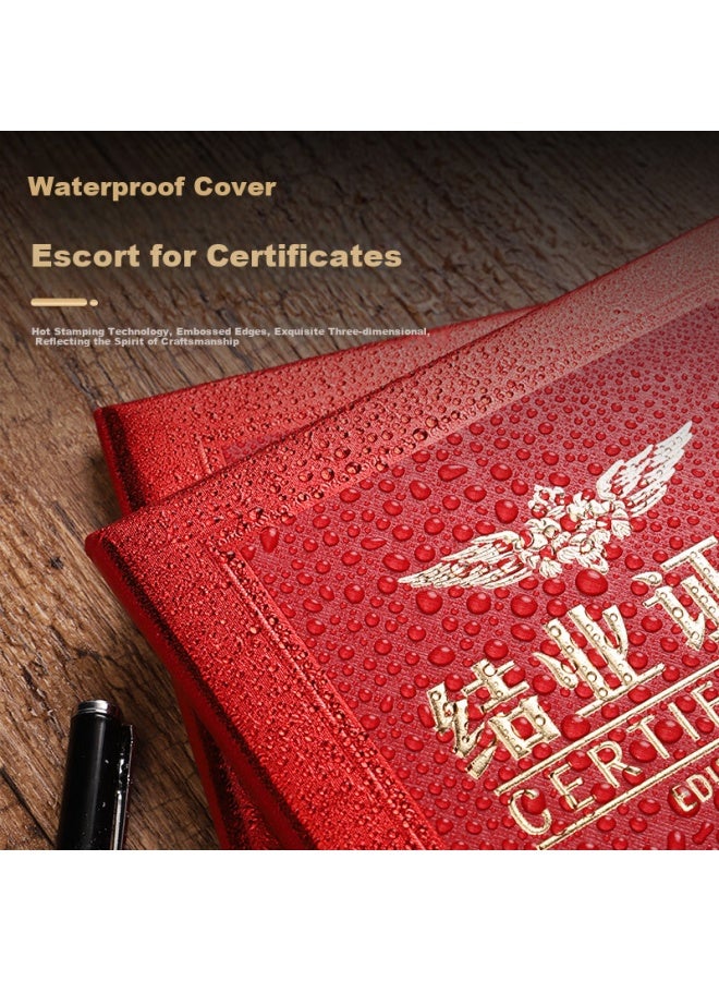 Elifo Customized Graduation Certificate Cover And Inner Pages Large Size 12K Customized 10 Books Set 12K 10 Books Set (Including 15 Inner Pages) - Image 2