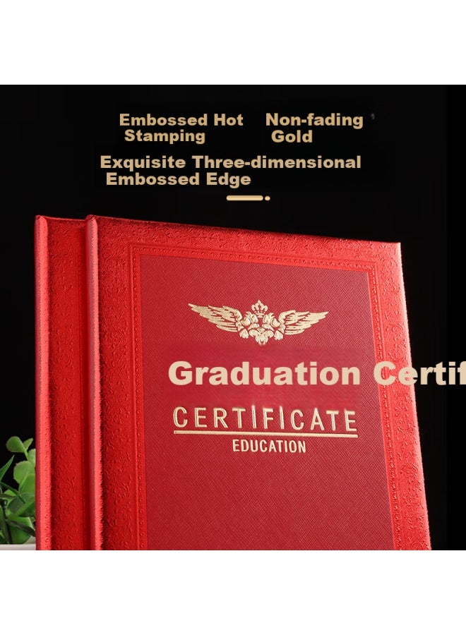 Elifo Customized Graduation Certificate Cover And Inner Pages Large Size 12K Customized 10 Books Set 12K 10 Books Set (Including 15 Inner Pages) - Image 3