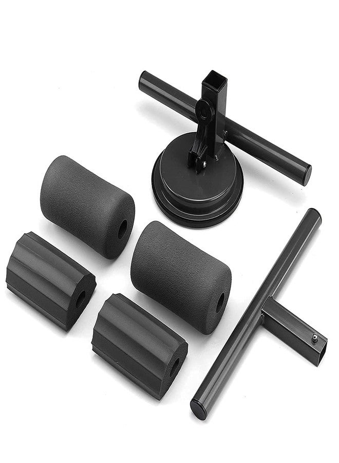 Aatamiy Multi-function Double Sit-up Bar Suction Sit-Up Bar Fitness Equipment Sit-ups and Push-ups Assistant Stand Workout Abdominal Curl Exercise for Men Women Home Gym Office - Image 4