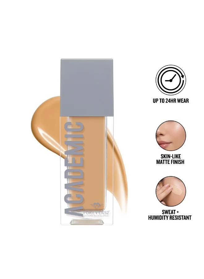 Forever52 Forever52 Academic True Definition Foundation - Soft Matte, 24-Hour Wear, Hydrating