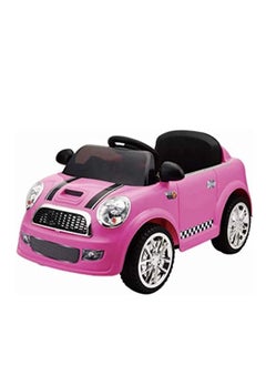 Megastar Mini Cooper Car 12V Pink  - Image 1