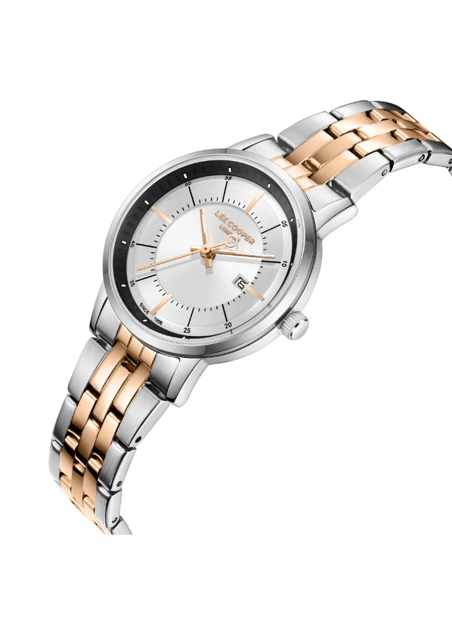 لي كوبر Women's Metal Analog Watch LC08165.530 - 32 mm