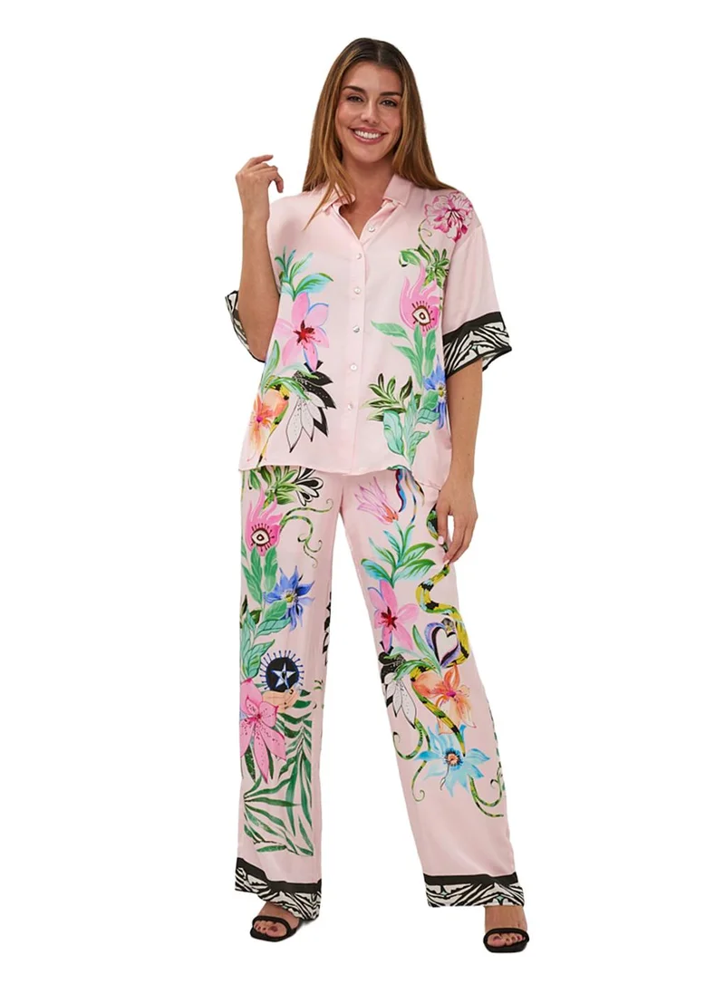 EsQualo Esqualo Trousers Wide Mystic