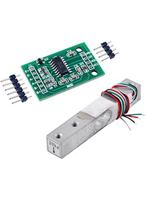 Weight Sensor 20Kg Load Cell Electronic Kitchen Scale + Hx711 Amplifier Ad Weighing Module For Arduino Raspberry Pi