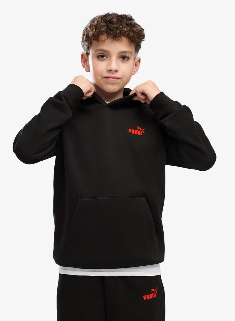 PUMA Youth Essential Logo Lab Back Graphic Hoodie - Image 1
