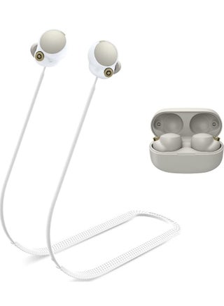 Anti-Lost Strap for Sony WF-1000XM4 Earbuds, Sports Anti-Slip Soft Silicone Lanyard Accessories Compatible with True Wireless Headphones Neck Rope Cord (White) - pzsku/Z6C050D805334BA6FC003Z/45/_/1669996609/4244344b-9812-483b-9320-9f228a32ad28