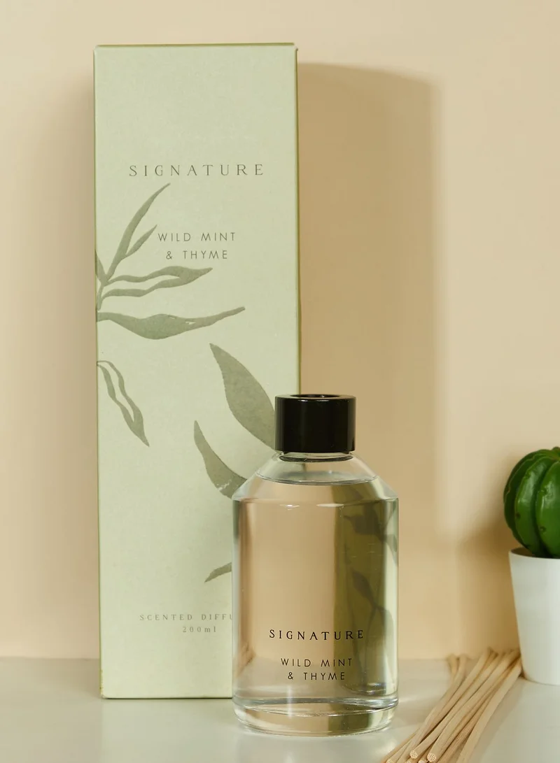 Marks & Spencer Wild Mint & Thyme Diffuser 200Ml