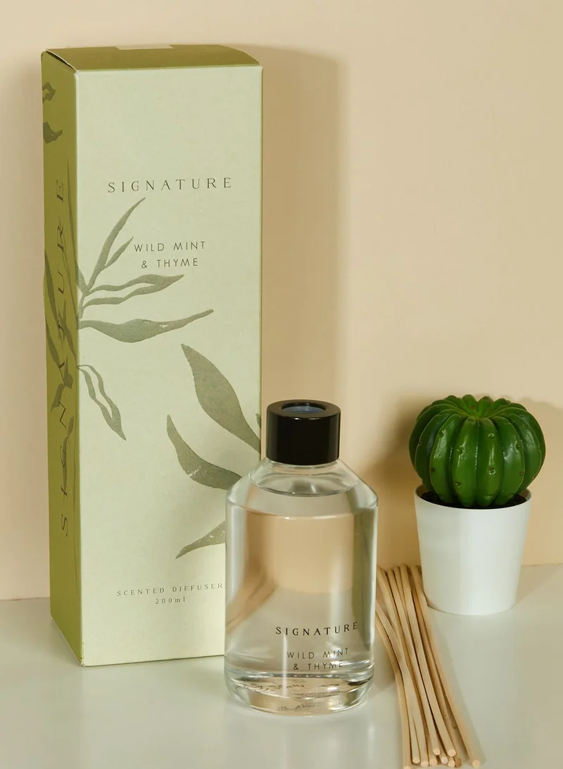 Marks & Spencer Wild Mint & Thyme Diffuser 200Ml