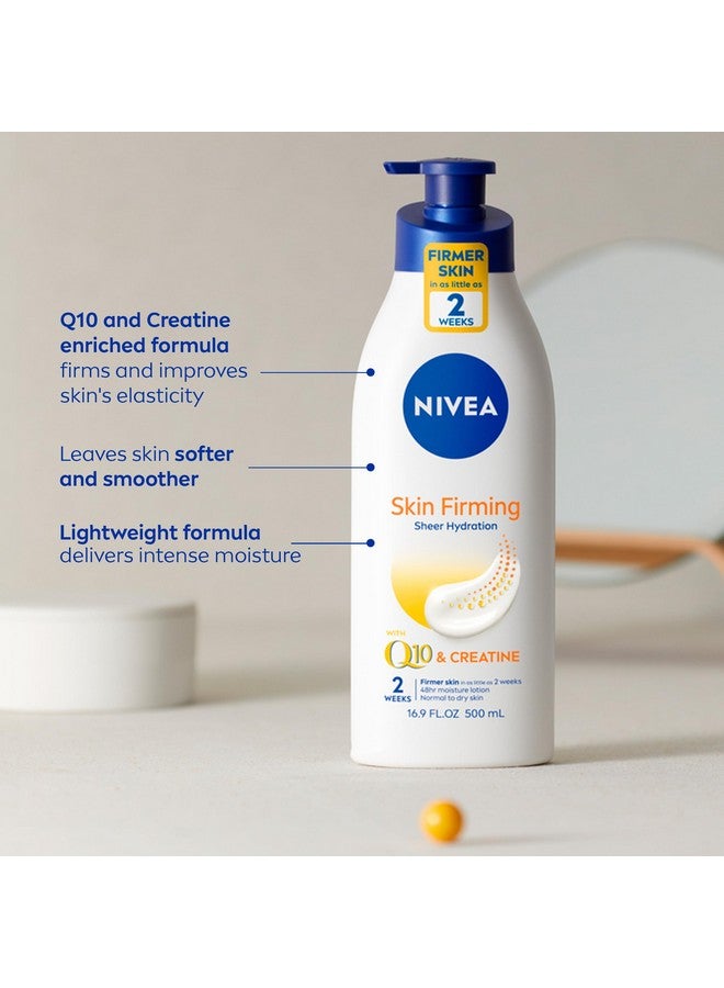 NIVEA Skin Firming Variety Pack with 16.9 Fl Oz Body Lotion and 6.7 Oz Gel-Cream - Image 4