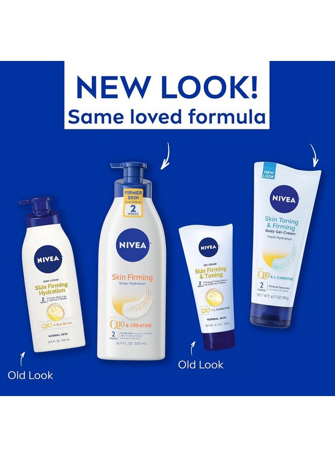 NIVEA Skin Firming Variety Pack with 16.9 Fl Oz Body Lotion and 6.7 Oz Gel-Cream - Image 3