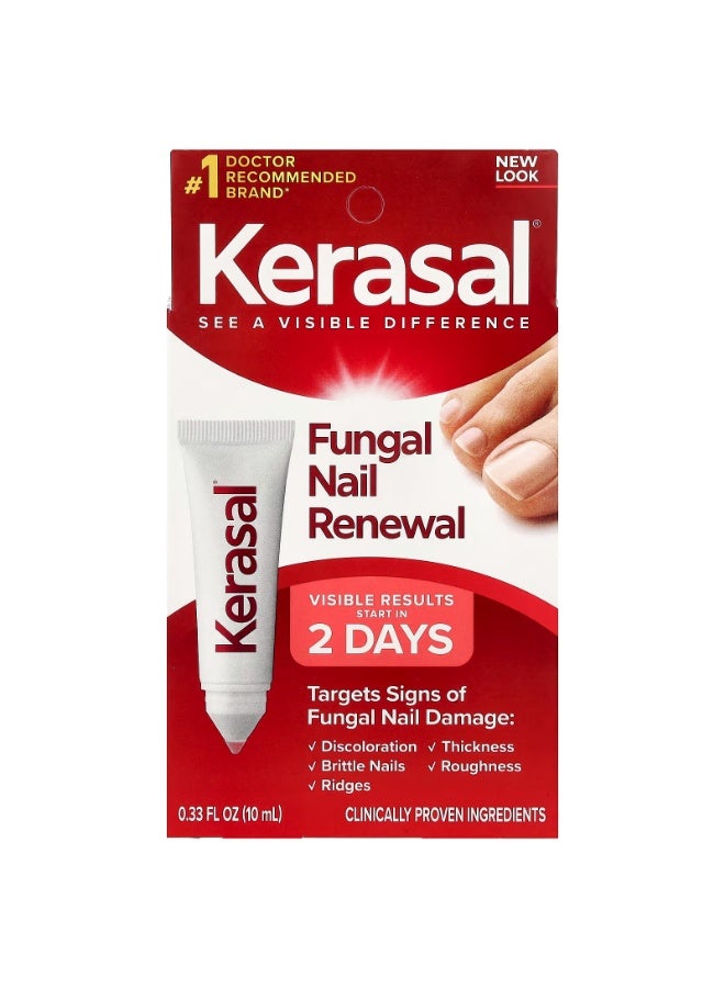 Kerasal Fungal Nail Renewal, 0.33 fl oz (10 ml) - Image 1