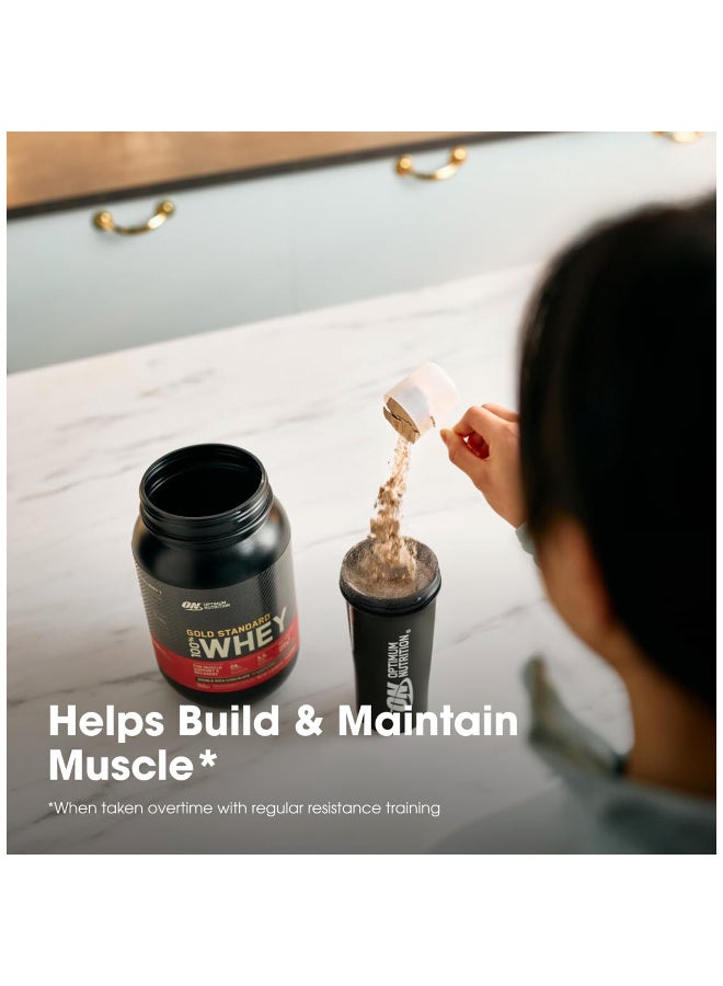 Optimum Nutrition Gold Standard 100% Whey - Double Rich Chocolate  907G - Image 4