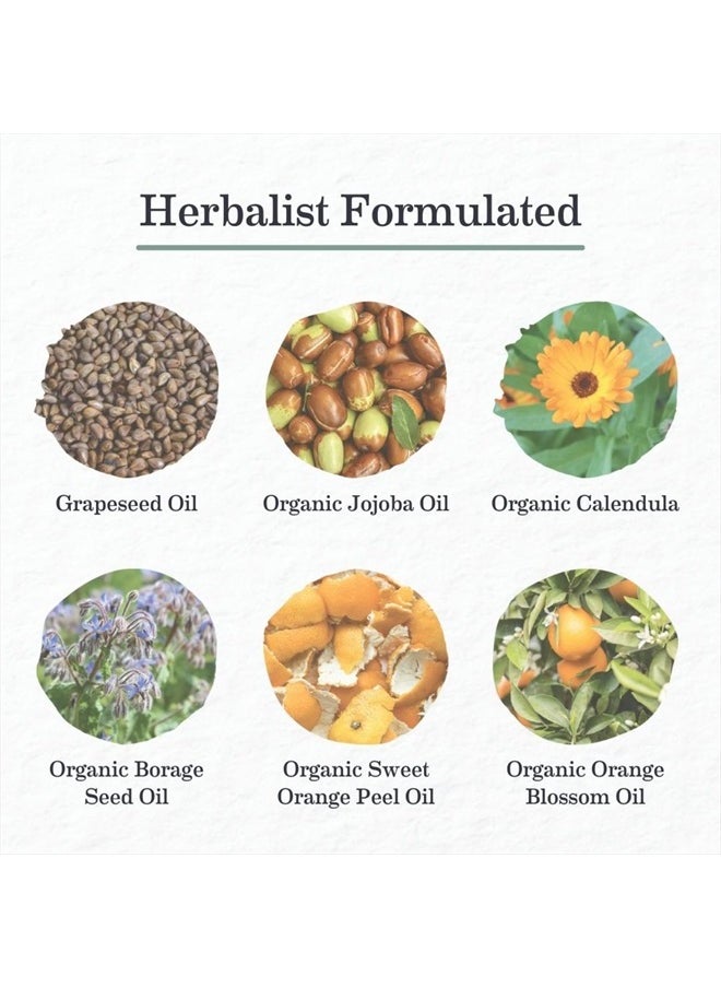 Earth Mama Belly Oil for Dry Skin | Calendula Skin Care Moisturizer Oil to Encourage Natural Elasticity and Help Prevent Stretch Marks During Pregnancy and Postpartum, 4-Fluid Ounce  - Image 4