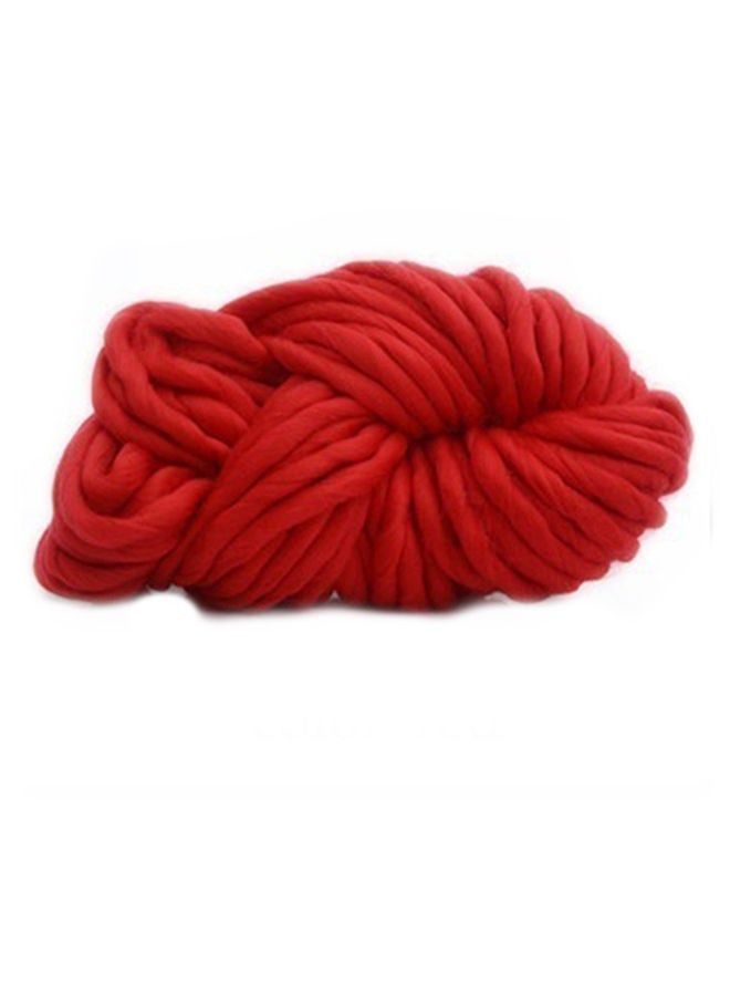 NIBEMINENT Wool Blend Shiney Yarn Red 40000x20mm  - Image 1